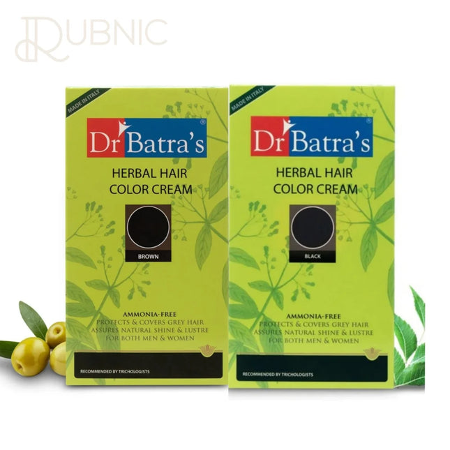 Dr Batra’s Herbal Hair Color Cream with Natural Ingredients