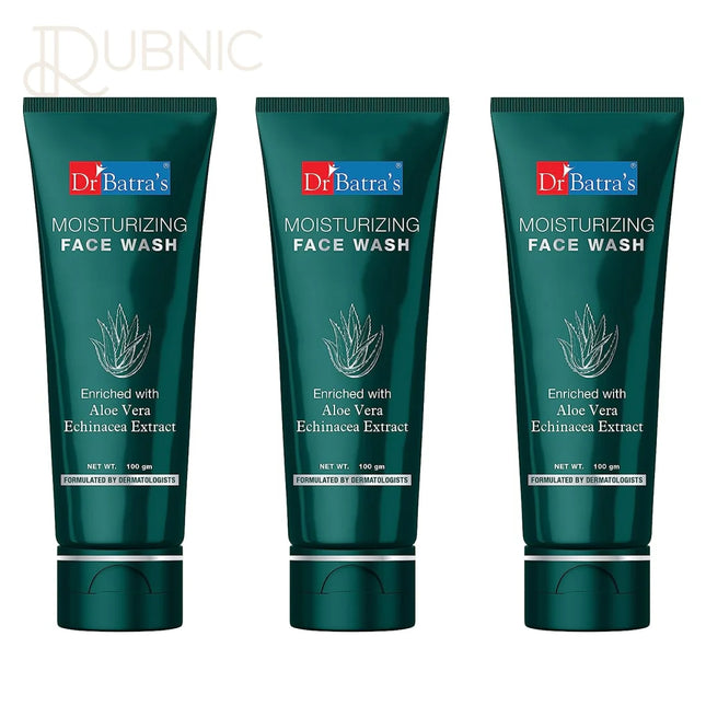 Dr Batra’s Moisturizing Facewash 100 ml pack of 3 - face