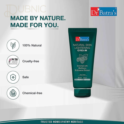 Dr Batra’s Natural Skin Lightening Cream 100gm - FACE CREAM