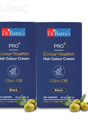 Dr Batra’s Pro+ Colour Nourish Hair Colour Cream BLACK PACK