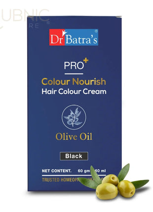 Dr Batra’s Pro+ Colour Nourish Hair Colour Cream BLACK PACK