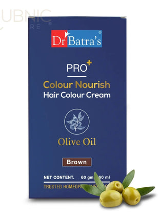 Dr Batra’s Pro+ Colour Nourish Hair Colour Cream Brown +