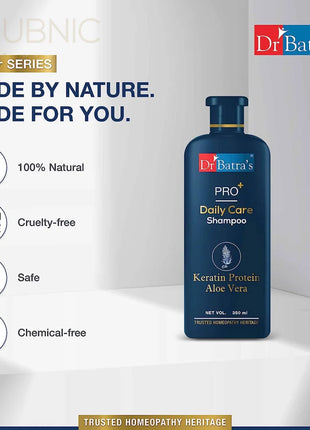 Dr Batra’s PRO+ Daily Care Shampoo with Keratin Protien 350