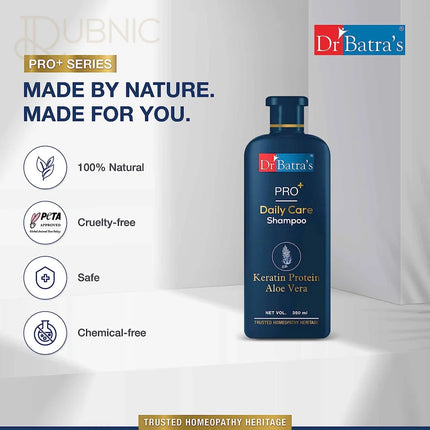 Dr Batra’s PRO+ Daily Care Shampoo with Keratin Protien 350