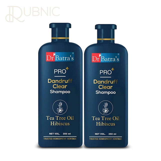 Dr Batra’s PRO+ Dandruff Clear Shampoo 350 ml pack of 2 -