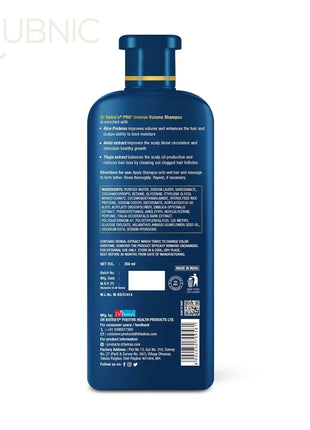 Dr Batra’s Pro+ Intense Hair Volume Shampoo 350 ml - SHAMPOO