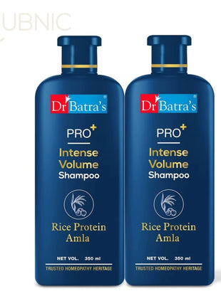 Dr Batra’s Pro+ Intense Hair Volume Shampoo 350 ml pack of 2