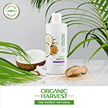 Organic Harvest Daily Shampoo with Coconut & Quinoa 500 ML