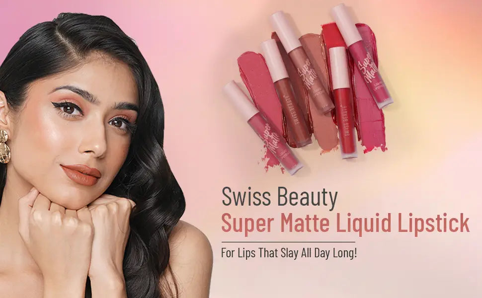 Swiss Beauty Super Matte Lipstick
