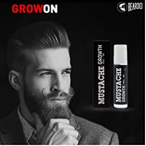 Beardo Mustache Growth Roll On - 8 ml