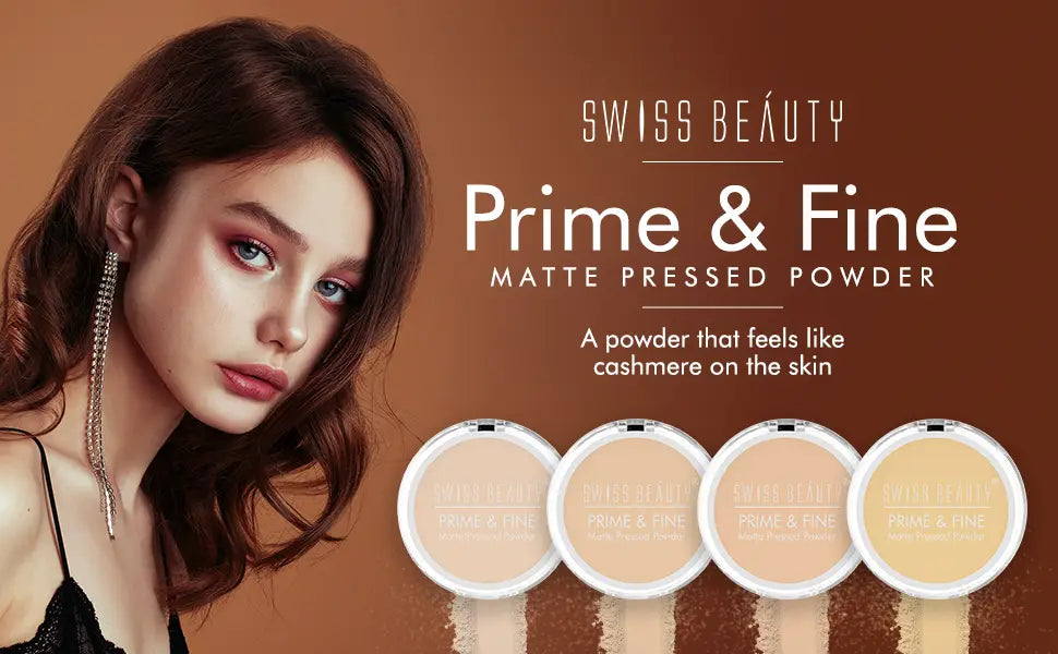 Swiss Beauty Prime & Fine Matte Pressed Powder