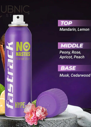 FASTRACK NO NASTIES PERFUME SPRAY HYPE - BODY SPRAY