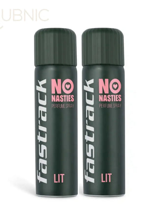 FASTRACK NO NASTIES PERFUME SPRAY LIT PACK OF 2 - BODY SPRAY