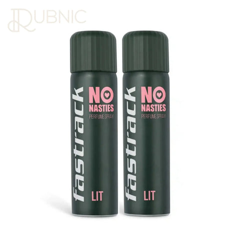 FASTRACK NO NASTIES PERFUME SPRAY LIT PACK OF 2 - BODY SPRAY