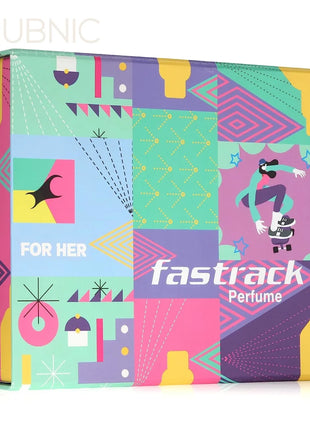 Fastrack Trance+Pulse+Beat Perfume Travel and Gift Set her -