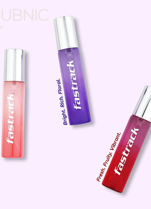 Fastrack Trance+Pulse+Beat Perfume Travel and Gift Set her -