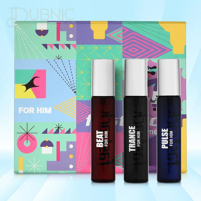 Fastrack Trance+Pulse+Beat Perfume Travel and Gift Set him -