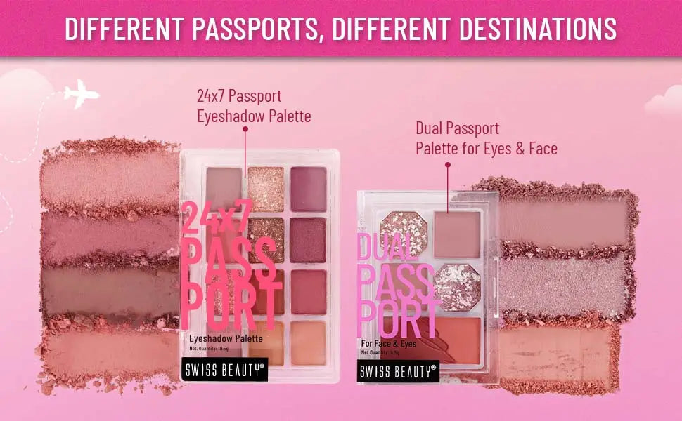 Swiss Beauty Face and Eye Dual Passport Palette