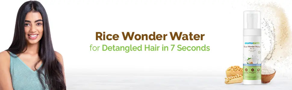 Mamaearth Rice Wonder Water Hair Serum 100 ml