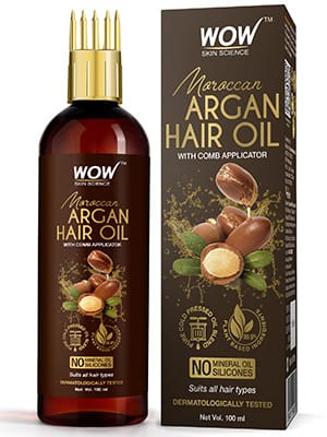 WOW Skin Science Moroccan Argan Hair Oil