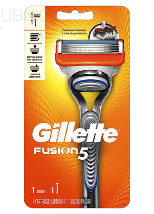 Gillette Fusion5 Razor Handle + 1 Blade Refill - MEN’S RAZOR