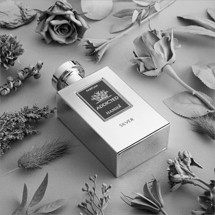 HAMIDI Addicted Silver Parfum 120ml 4 FL.OZ Long Lasting
