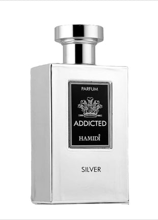 HAMIDI Addicted Silver Parfum 120ml 4 FL.OZ Long Lasting