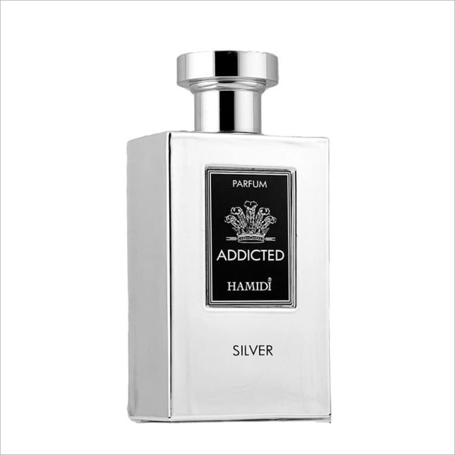 HAMIDI Addicted Silver Parfum 120ml 4 FL.OZ Long Lasting