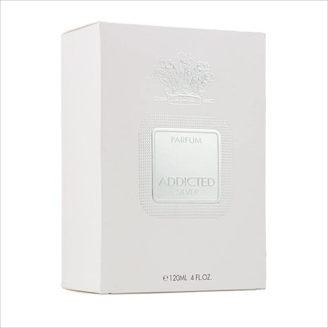 HAMIDI Addicted Silver Parfum 120ml 4 FL.OZ Long Lasting