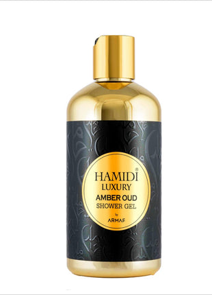 Hamidi Luxury Amber Oud Shower Gel Body Wash by Armaf 500ML