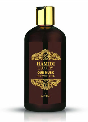 Hamidi Luxury Oud Musk Shower Gel by armaf - pack of 1 -