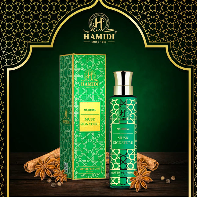 Hamidi Non Alcoholic Natural Green Musk Signature Water