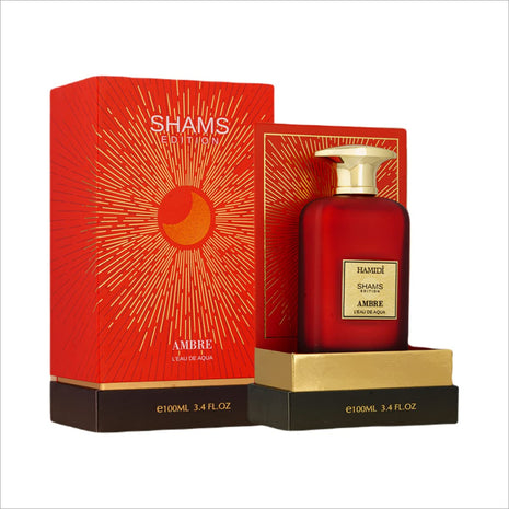 Hamidi Shams Edition Ambre 100ml L’Eau De Aqua | Perfumes