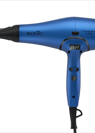 Ikonic Finishing Line Hair Dryer- Blue| High-tech luxury|