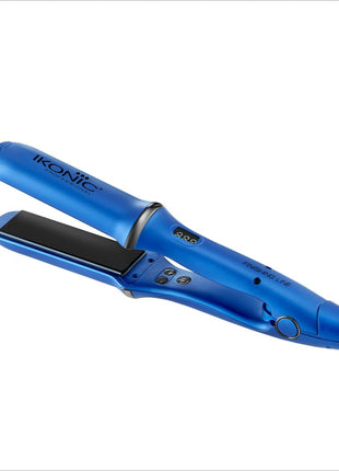 Ikonic Finishing Line Hair Straightener- Blue| Crafted