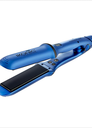 Ikonic Finishing Line Hair Straightener- Blue| Crafted