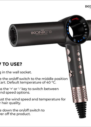 IKONIC ID HAIR DRYER 2.0 - HAIR DRYER