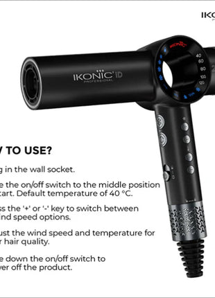 IKONIC ID HAIR DRYER 2.0 - HAIR DRYER