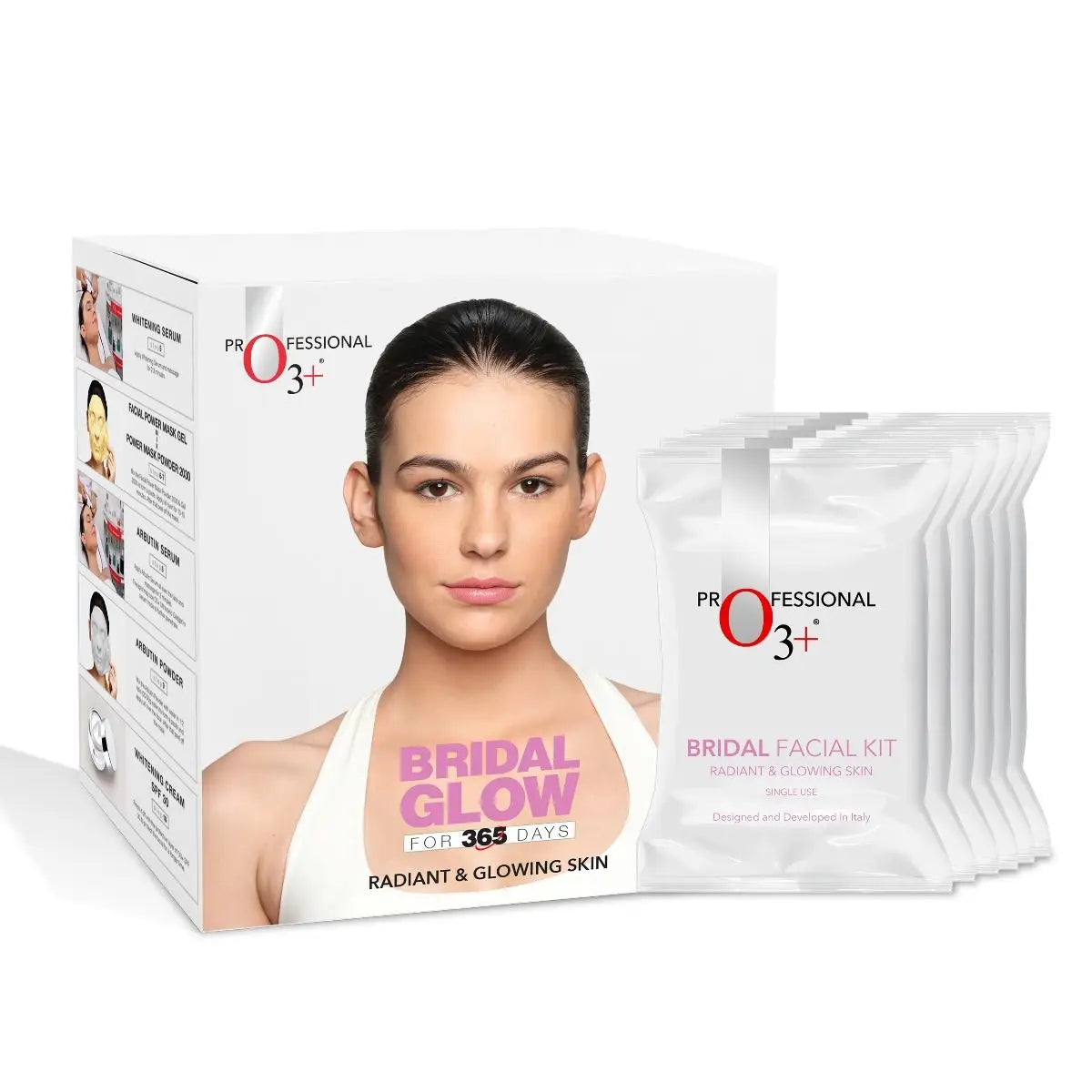 O3 + Bridal facial radiant and glowing skin pack of 6