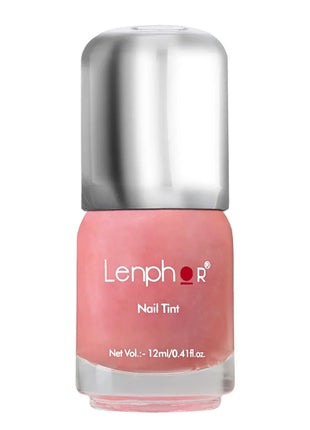 Lenphor Chrome Finish Nail Tints 12 ml - Mildly Pink - NAIL