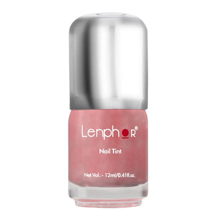 Lenphor Chrome Finish Nail Tints 12 ml - Pink Metal - NAIL