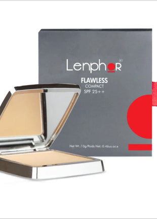 Lenphor Flawless Matte Compact Powder With Spf 25 - COMPACT