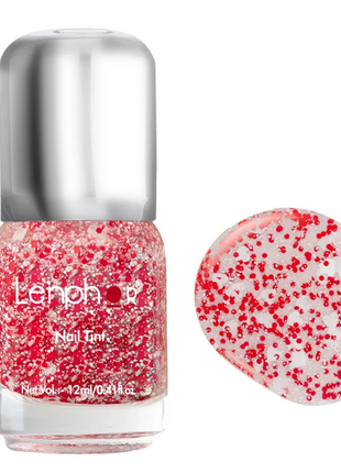 Lenphor Glitter Nail tint 12 ml - My Valentine - NAIL PAINT