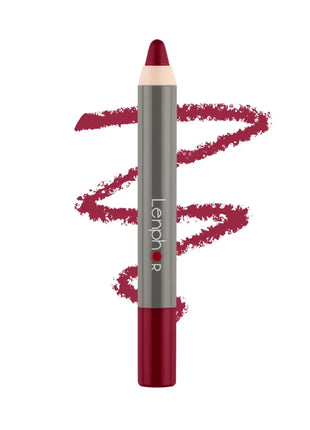 Lenphor Matt Show-off Lip Crayon - Aggie Maroon - LIPSTICK