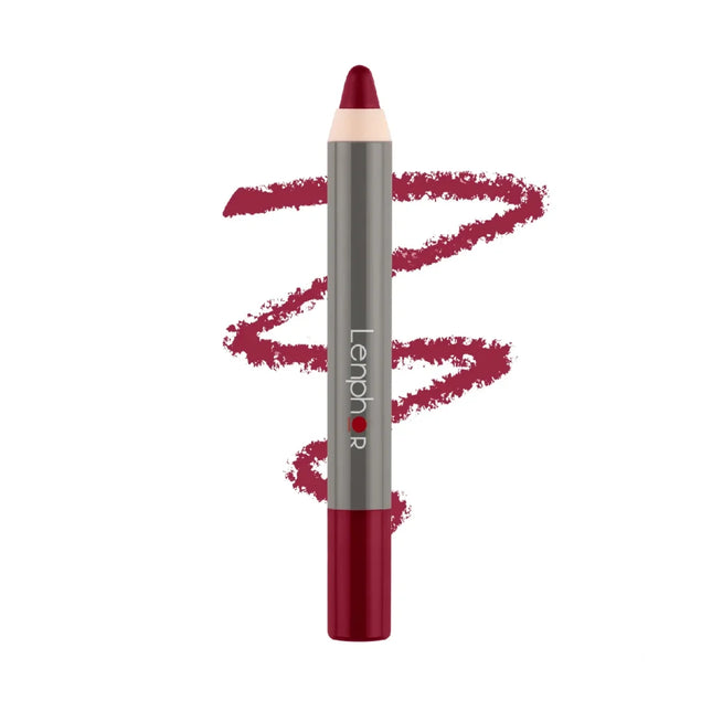 Lenphor Matt Show-off Lip Crayon - Aggie Maroon - LIPSTICK