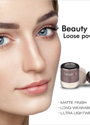 Lenphor Matte Loose Powder - dusting powder