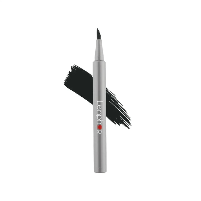 Lenphor Microblading Eyebrow Pen Get Set Brow Filler - Black