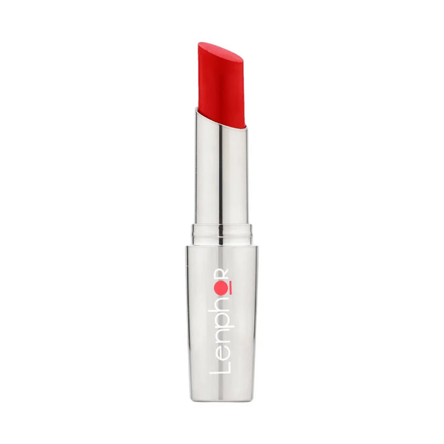 Lenphor Treasure Matte Lipstick - Crimson Red - LIPSTICK