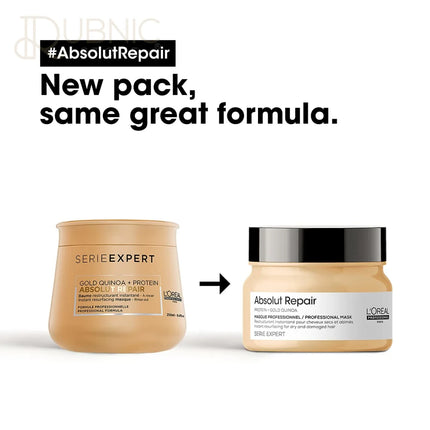 L’Oréal Professionnel Absolut Repair Hair Mask 250gm - HAIR