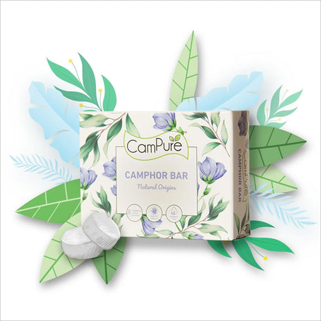 Mangalam CamPure Camphor Soap - pack of 1 - BATH SHOP